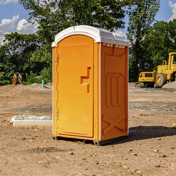 how do you ensure the portable toilets are secure and safe from vandalism during an event in Sharpsburg